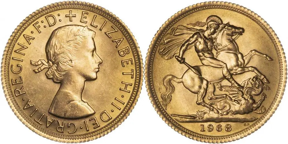 Queen Elizabeth II Sovereign 1953